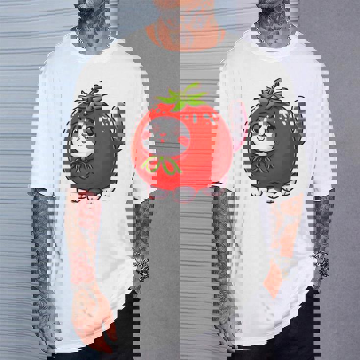 トマトの猫 コスチューム Tシャツ 彼への贈り物