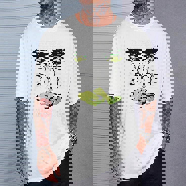 ホワイトゾンビ映画ポスター Tシャツ 彼への贈り物