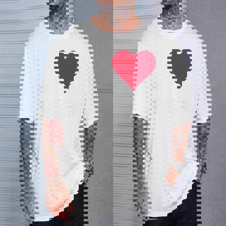 レッドハート I Lovehion Tシャツ 彼への贈り物