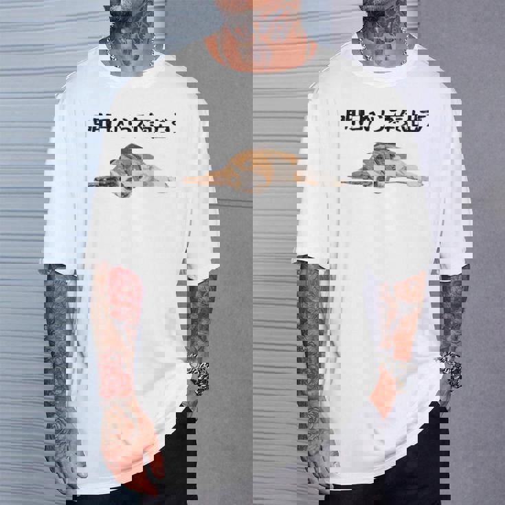 明日から本気出す ・ビーグルス ビーグル犬 面白い ビーグル愛好家に ビーグルののんびりデザイン Tシャツ 彼への贈り物