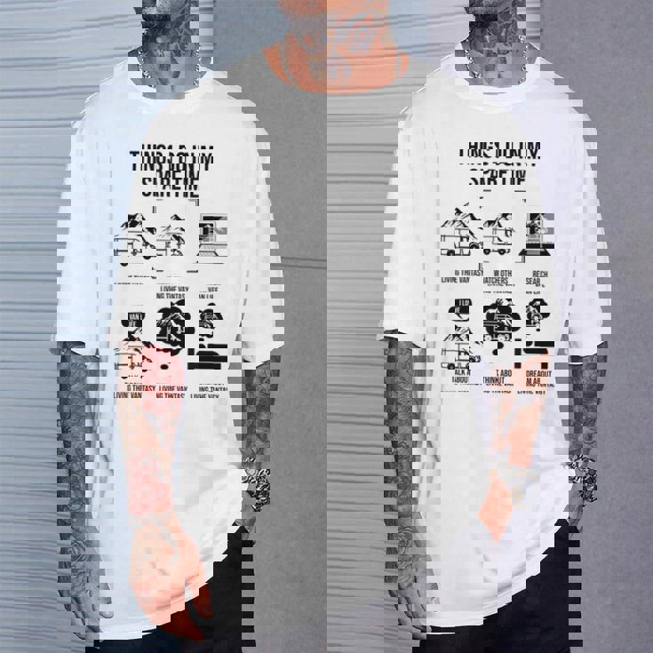 暇なときにやること、キャンピングカー、キャンピングカー Tシャツ 彼への贈り物