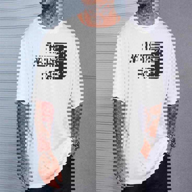 溶接機の端面溶接 溶接 Tシャツ 彼への贈り物