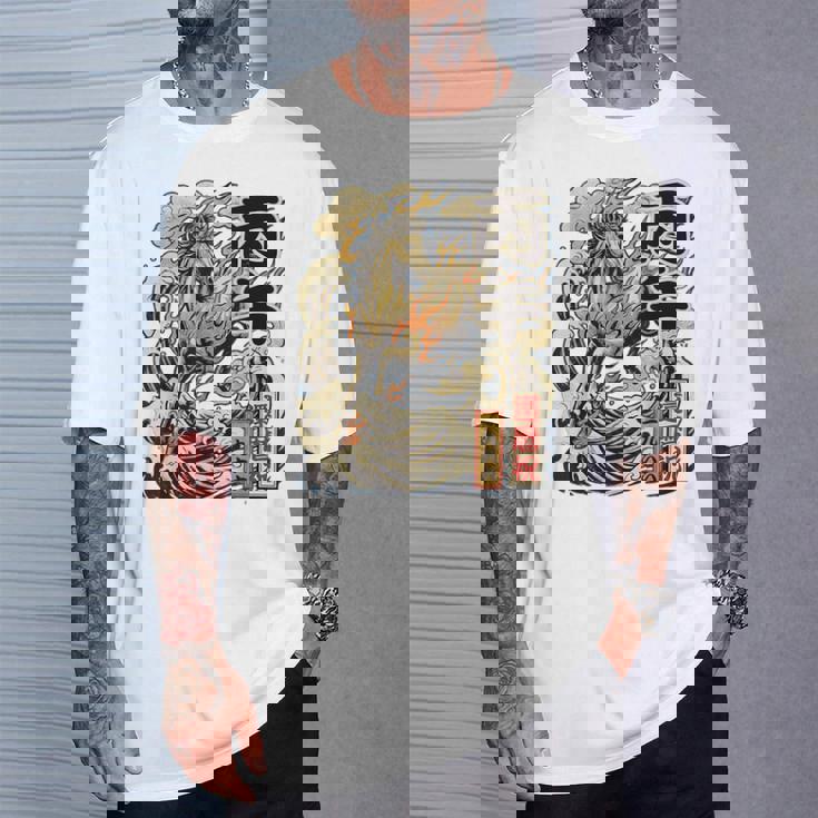 還暦 60歳 丙午 1966年生まれ 火の馬 和柄 波と炎の馬 ヴィンテージ 祝い デザイン Tシャツ 彼への贈り物