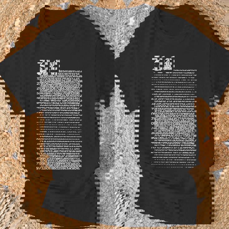 314 円周率の日 数学 非合理数 円周率 長袖tシャツ Tシャツ 高齢者への贈り物