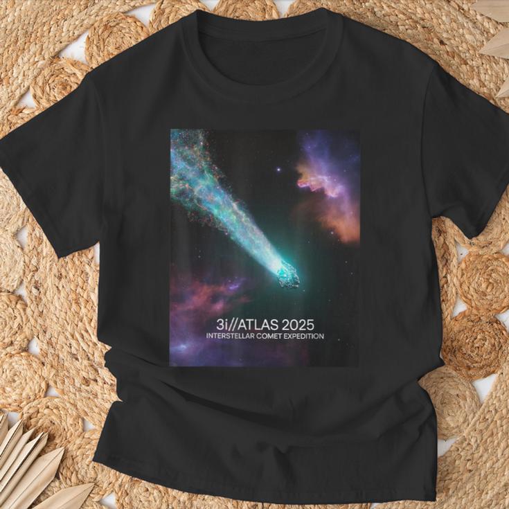 3IAtlas 2025 Astronomía Cósmica Espacial Cometa Interestelar Camiseta unisex Regalos para ancianos