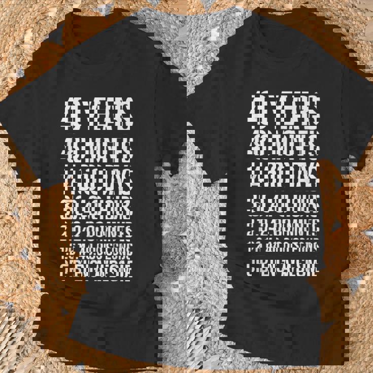 40歳の誕生日プレゼント 40歳用 Tシャツ 高齢者への贈り物