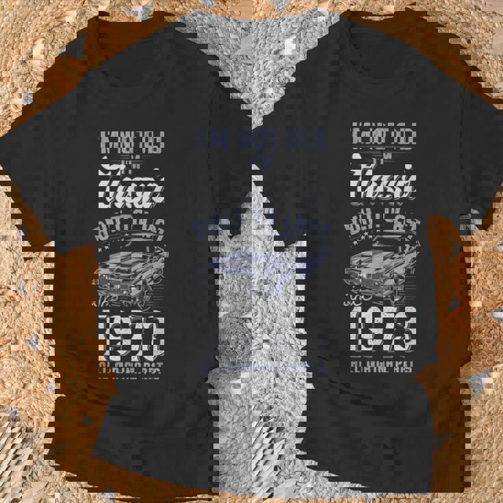 53歳の誕生日 1973年クラシックカー Tシャツ 高齢者への贈り物