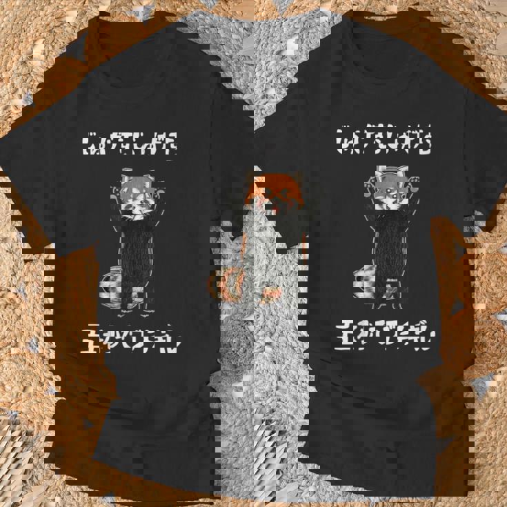 5秒ぶちギレ落語 言い間違い もじり ジョーク ギャグ ツッコミ レッサーパンダ おもしろ Tシャツ 高齢者への贈り物