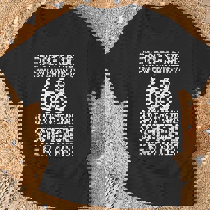 68歳の誕生日に 面白い68歳の誕生日 Tシャツ 高齢者への贈り物