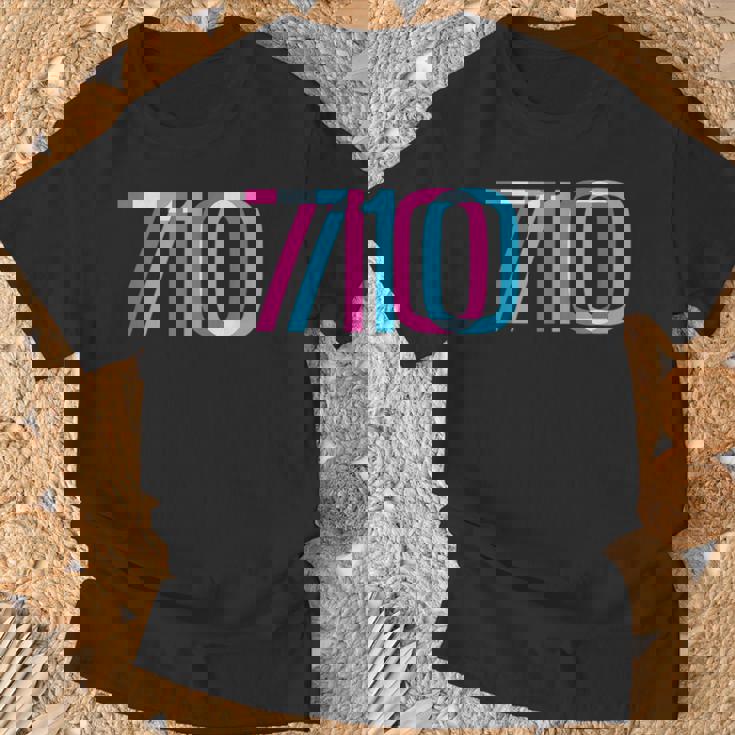 710 オイルダビング420 トリッピーグリッチ Tシャツ 高齢者への贈り物