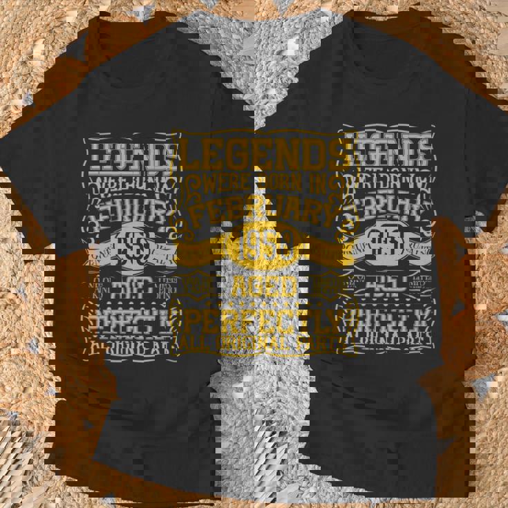 76歳の誕生日伝説は1950年2月に誕生しました。 長袖tシャツ Tシャツ 高齢者への贈り物