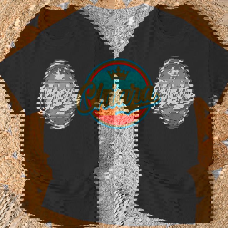 Chiara Rétro Nom Drôleintage Prénom Chiara T-Shirt Cadeaux pour les vieillards