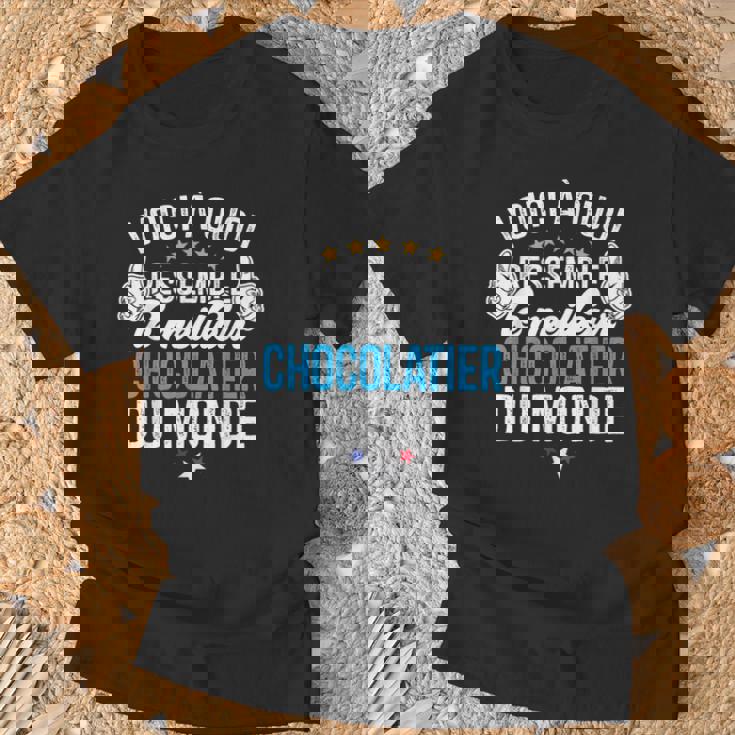 Chocolatier Humour Chocolatier Homme Cadeau Retrai T-Shirt Cadeaux pour les vieillards