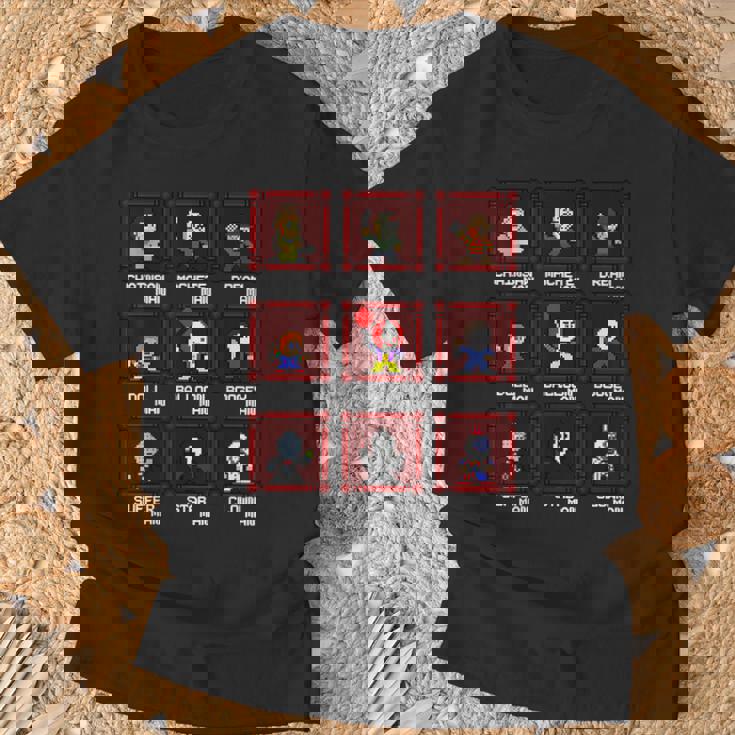 Choose Yourlasher 8ビットレトロホラーゲーム Tシャツ 高齢者への贈り物