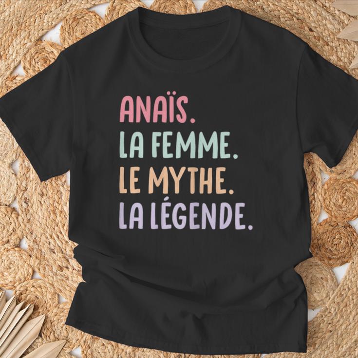 Copine Humour Cadeau Personnalisé Prénom Anaïs T-Shirt Cadeaux pour les vieillards
