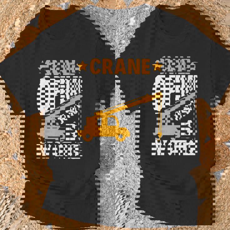 Crane Whisperer 面白いクレーン オペレーター Tシャツ 高齢者への贈り物