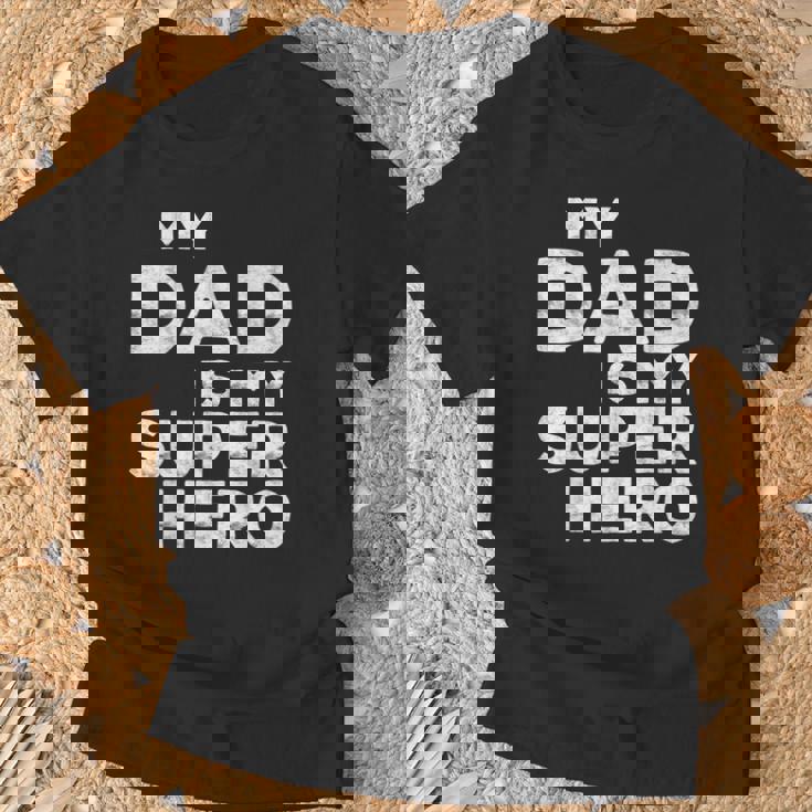 My Dad Is Myuper Hero Per Bambini Per La Festa Del Papà Maglietta Regalos para ancianos