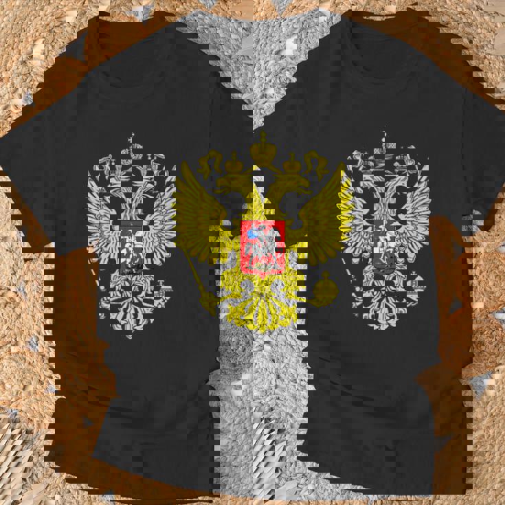 De L'aigle Russe Unionoviétique Cccp Ussr Russie T-Shirt Cadeaux pour les vieillards