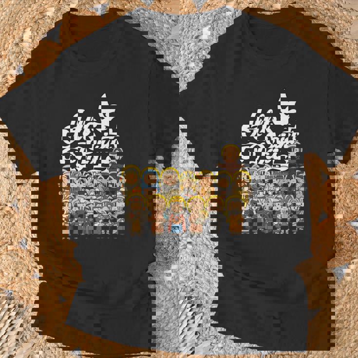 Día De Todos Losantos Católicoan Francisco Antonio Juana Camiseta unisex Regalos para ancianos