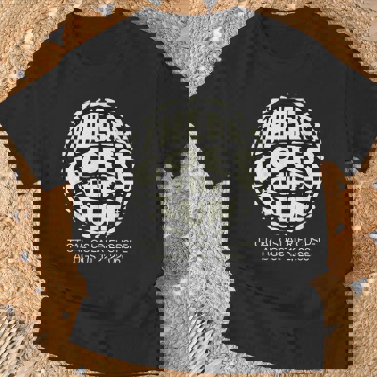 Eclipseolar Total 2026 Ahía Elol 081226 Camiseta unisex Regalos para ancianos