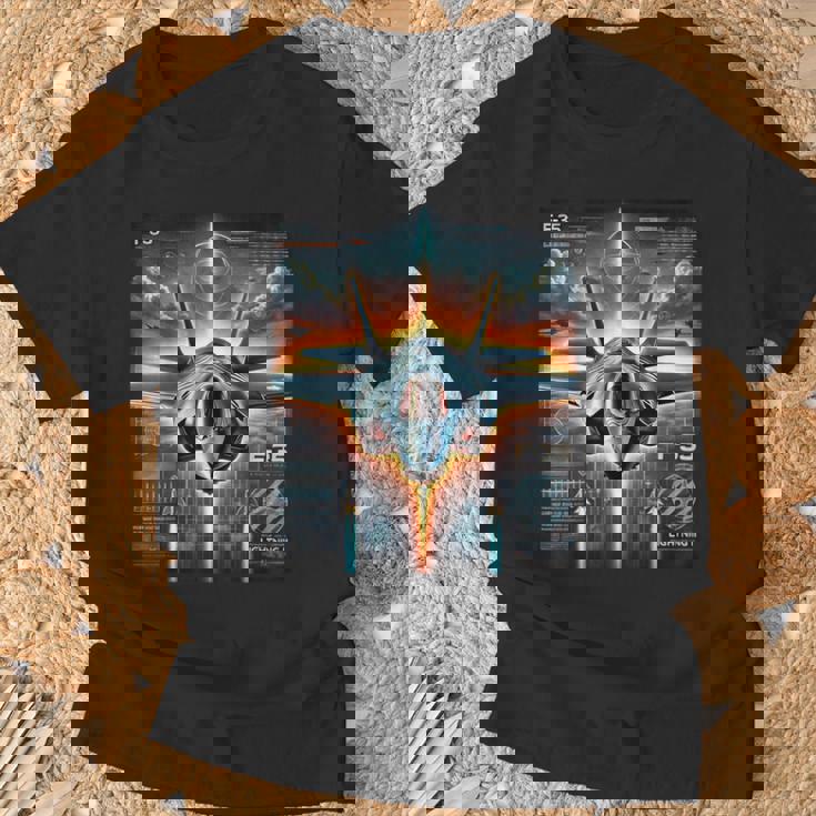 F-35 ライトニングii 戦闘機 Tシャツ 高齢者への贈り物