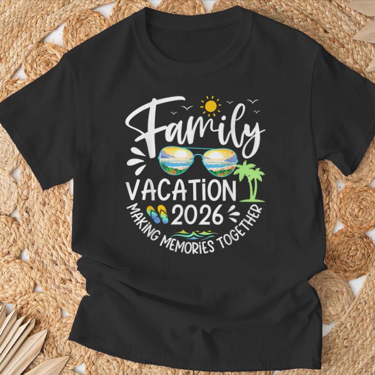 Family Vacation 2026 Making Memories Beach Cruise Trip T-Shirt - Seseable