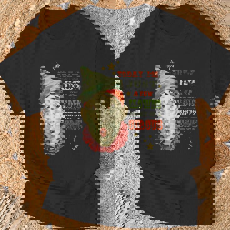 Few Payasos Cortos De Un Circus Manga Larga Camiseta unisex Regalos para ancianos