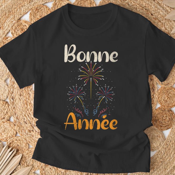Fireworkseille Du Nouvel An Célébration Bonne Année T-Shirt Cadeaux pour les vieillards