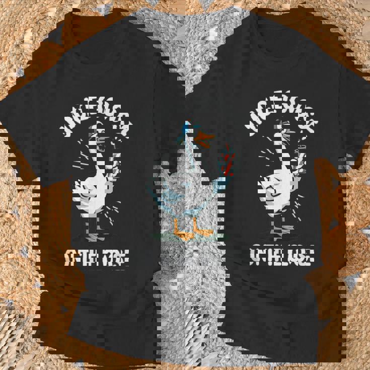 Silly Uncle Goose On The Loose Meme Family Matching T-Shirt Gifts for Old Men