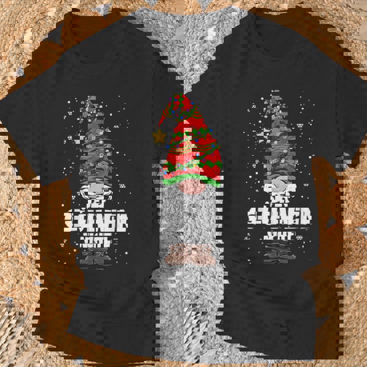 Glühwein Wichtel Weihnachten T-Shirt Geschenke für alte Männer