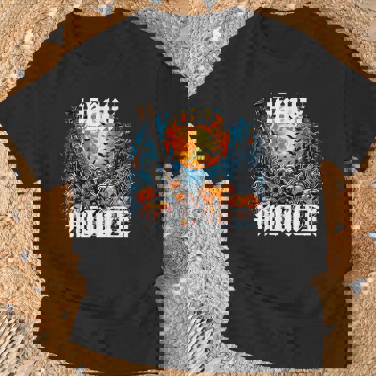 Herr Dame Kind Girl ロックンロール スプラッチ ヘビーメタル ハロウィン Tシャツ 高齢者への贈り物