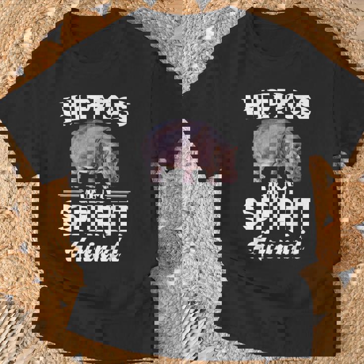 Hippos Are Mypirit アニマルシャツ – Hippos Lover Tシャツ 高齢者への贈り物