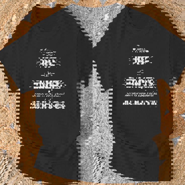 Humour Professeur De Français Homme Cool Prof De Français T-Shirt Cadeaux pour les vieillards