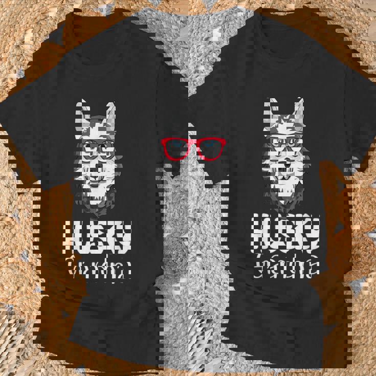 Huskyiberiano Abuela Pawma Perro Abuelos Abuela Camiseta unisex Regalos para ancianos