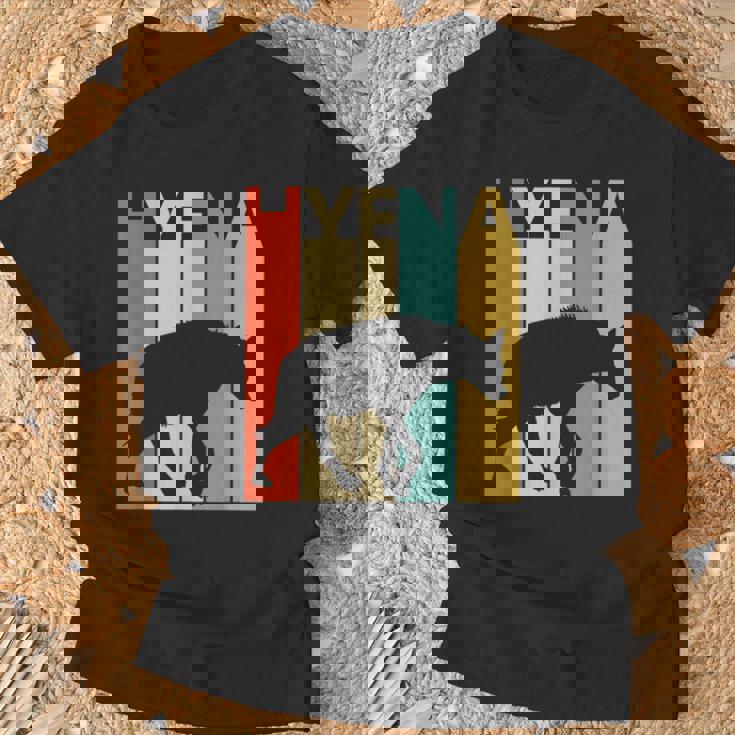 Hyena ハイエナ 動物 Tシャツ 高齢者への贈り物