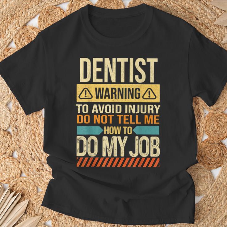 Idée Cadeau Dentiste Pour Collègue Et Collègue T-Shirt Cadeaux pour les vieillards