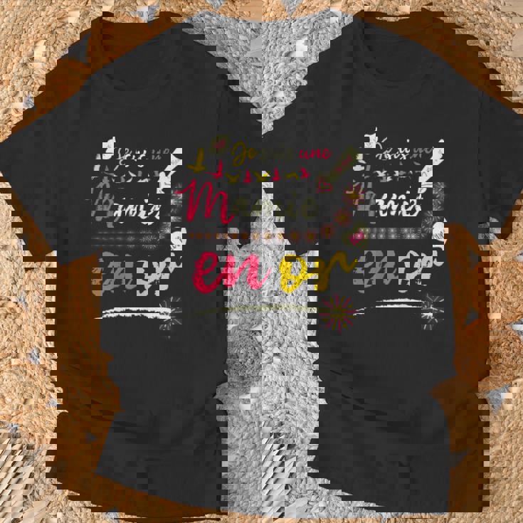 Idée Cadeau Mamie Humour Anniversaire Mamie En Or T-Shirt Cadeaux pour les vieillards