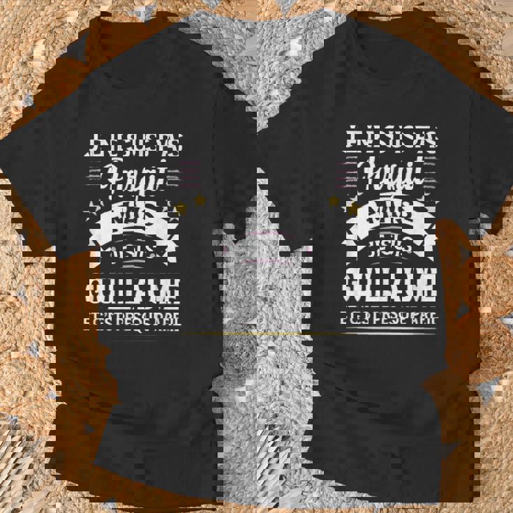 Idée Cadeau Personnalisé Prénom Guillaume Humour Homme T-Shirt Cadeaux pour les vieillards