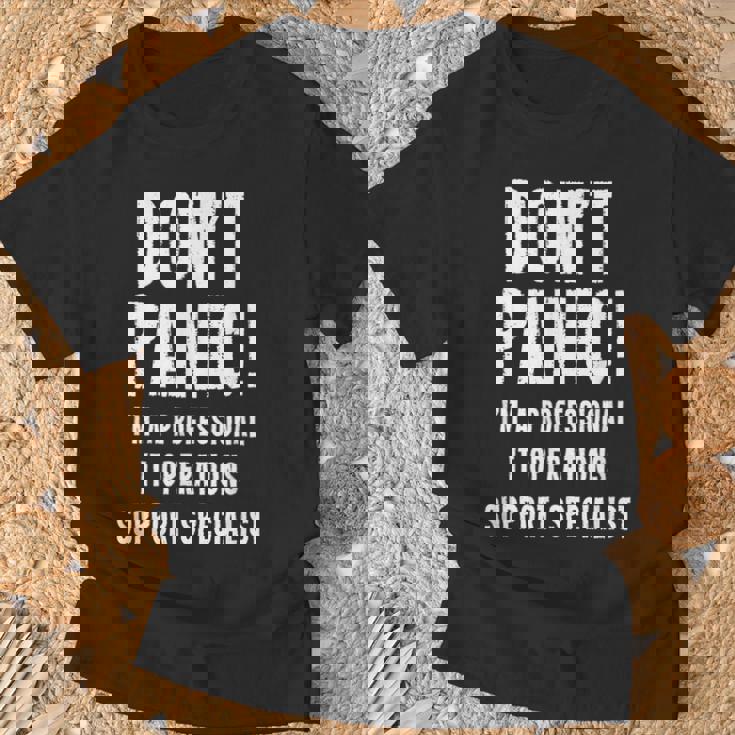 It運用サポートスペシャリスト Tシャツ 高齢者への贈り物