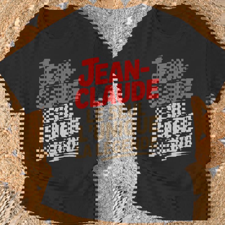 Jean Claude Homme Humour Idée Cadeau Humoristique Drôle T-Shirt Cadeaux pour les vieillards