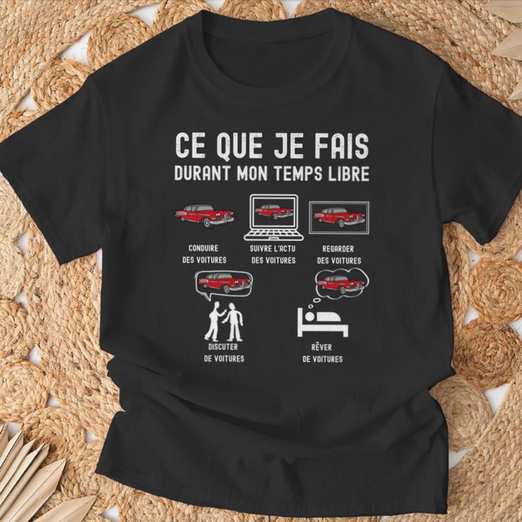 J'peux Pas J'aioiture Homme Passionoiture Humour Cadeau Manche Longue T-Shirt Cadeaux pour les vieillards