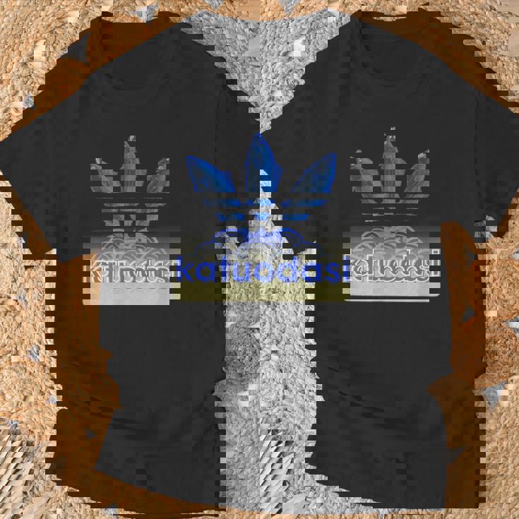 Katuodasi鰹と出汁の和風アートデザイン Tシャツ 高齢者への贈り物