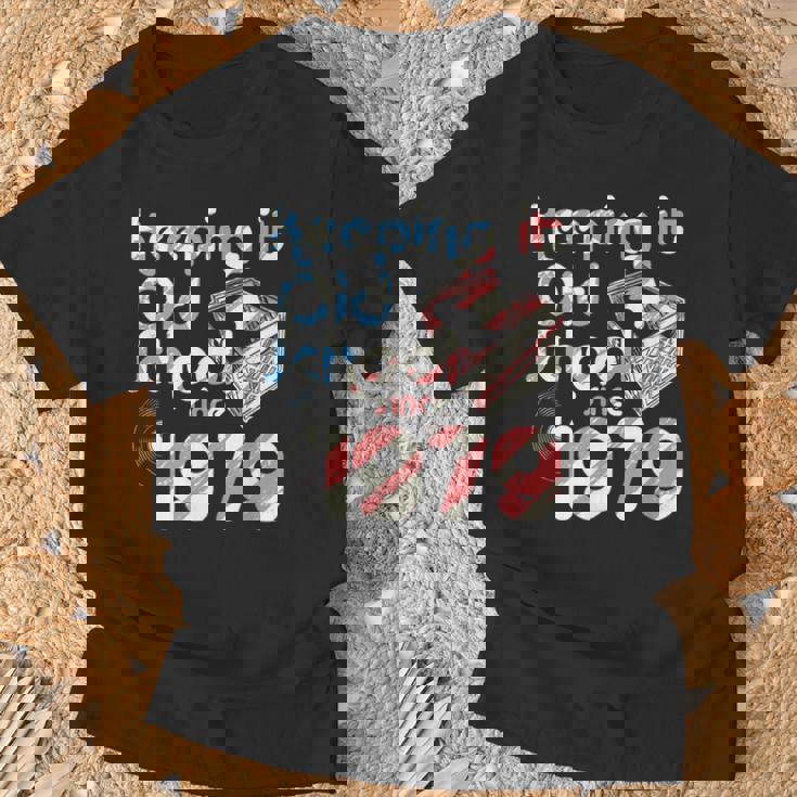 Keep It Oldchoolince 1979 Year Crate Ofinyl Records Tシャツ 高齢者への贈り物