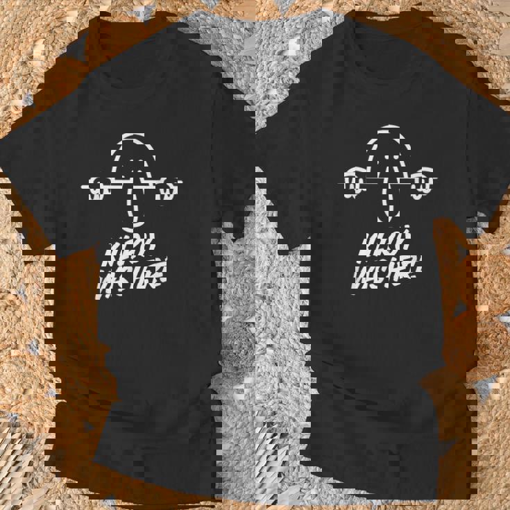 Kilroy Was Here 第2次世界大戦 世界初のミーム 第二次世界大戦 Tシャツ 高齢者への贈り物