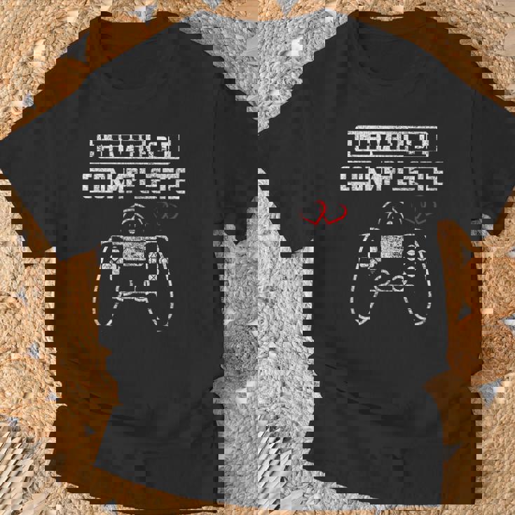 Level 1 完全 1St Wedding Anniversary First Year Him Her Tシャツ 高齢者への贈り物