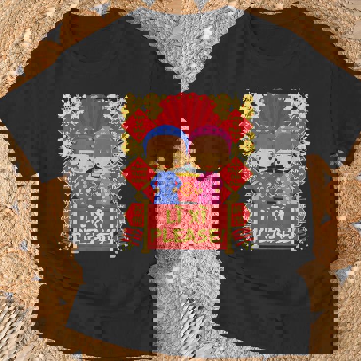 Li Xi Please 男の子&女の子 キッズ- ベトナム旧正月 Tシャツ 高齢者への贈り物