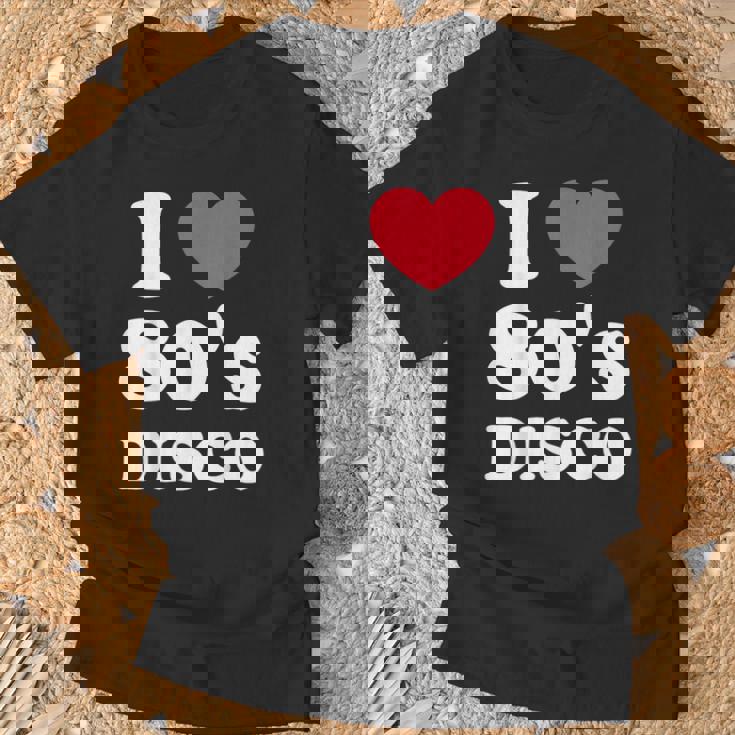 I Love 80S ディスコミュージック レトロディスコ Tシャツ 高齢者への贈り物