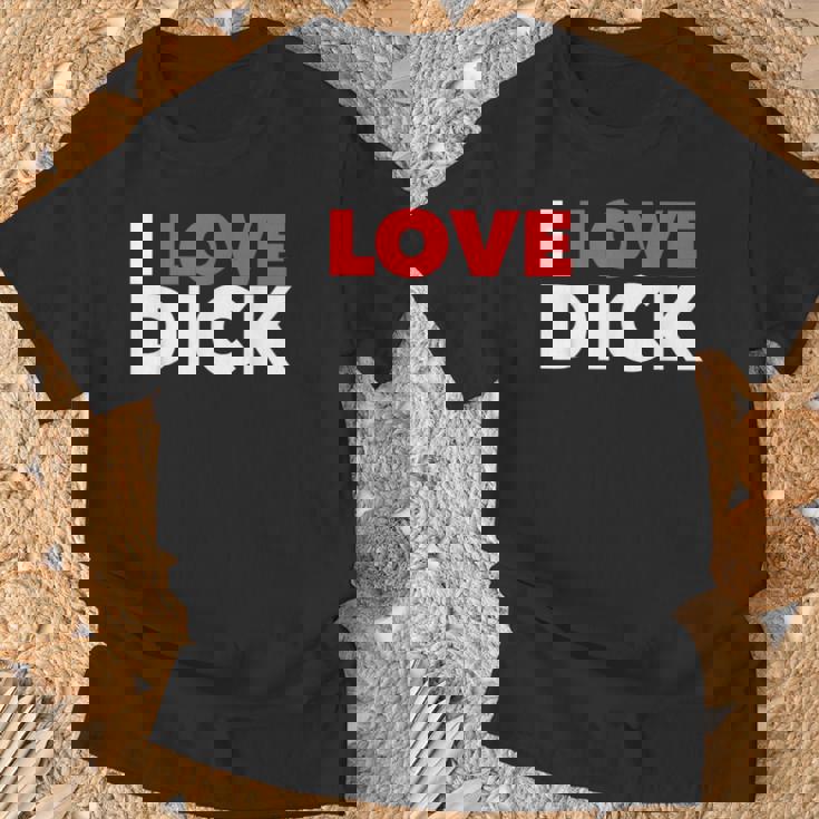 I Love Dick Gay Pride ギフト Tシャツ 高齢者への贈り物