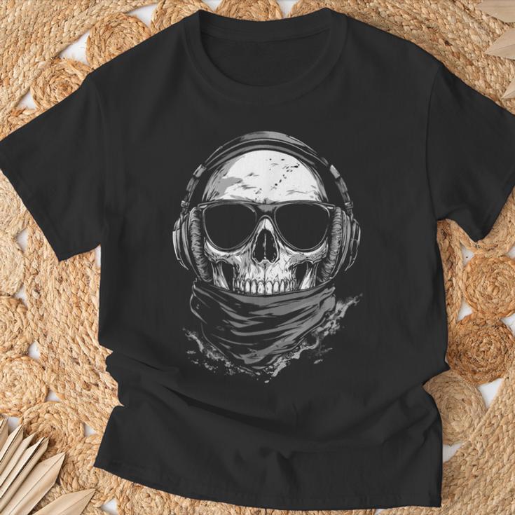 Lunettes Deoleil Motif Tête De Mort T-Shirt Cadeaux pour les vieillards