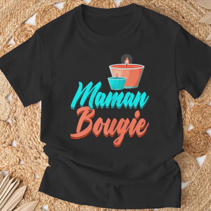 Maman Bougie Fête Des Mères Fabrication De Bougies T-Shirt Cadeaux pour les vieillards